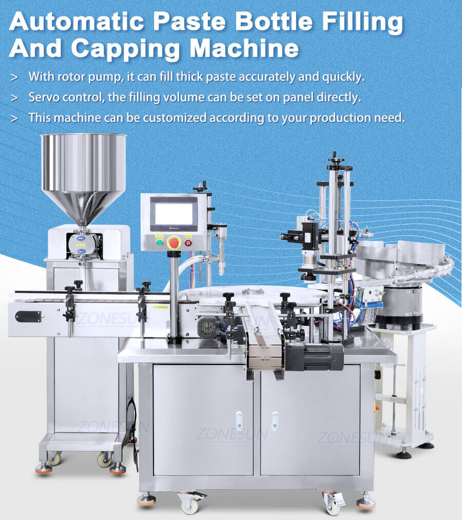 Facial Cream Filling And Capping Machine-ZONESUN TECHNOLOGY LIMITED Facial Cream Filling And Capping Machine-ZONESUN TECHNOLOGY LIMITED