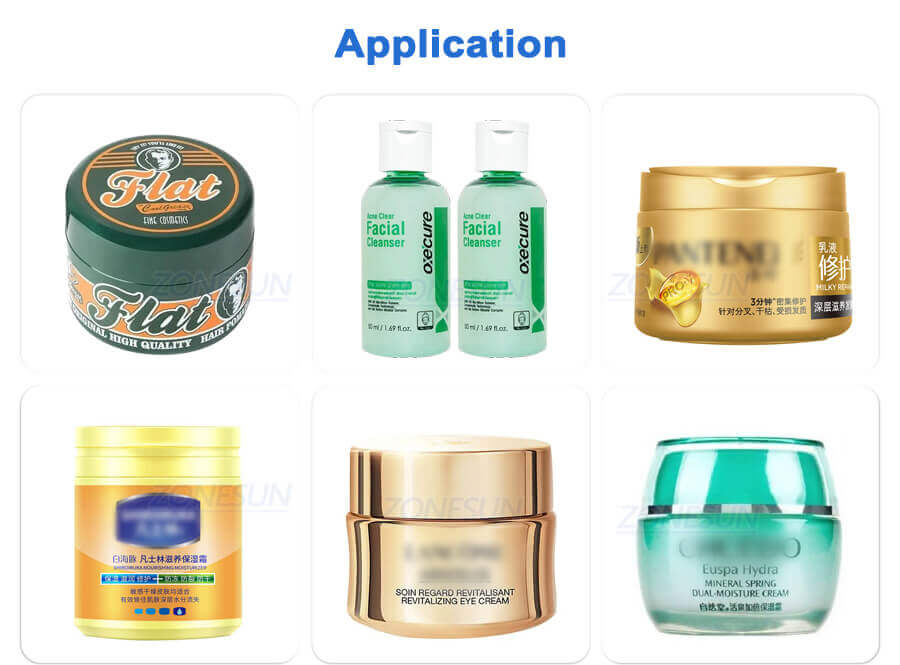 Facial Cream Filling And Capping Machine-ZONESUN TECHNOLOGY LIMITED Facial Cream Filling And Capping Machine-ZONESUN TECHNOLOGY LIMITED