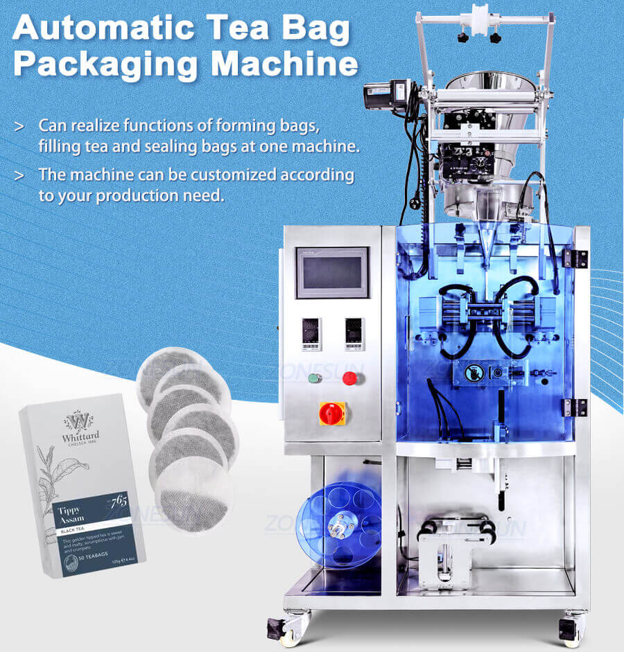 Tea Bag VFFS Packaging Machine-ZONESUN TECHNOLOGY LIMITED Tea Bag VFFS Packaging Machine-ZONESUN TECHNOLOGY LIMITED