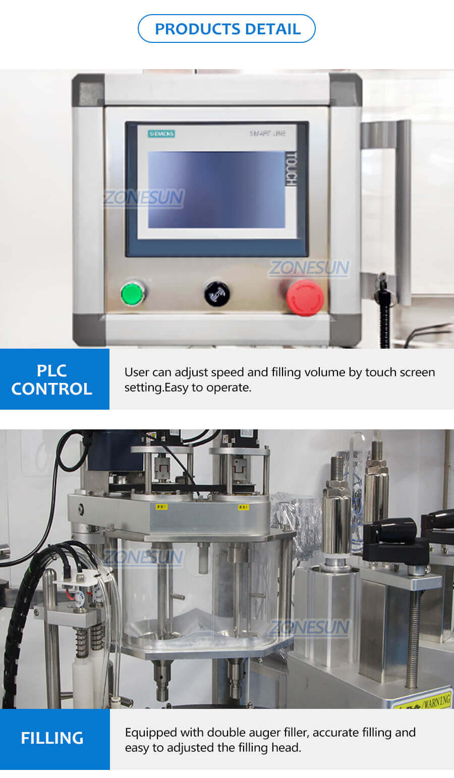 Automatic Powder Vial Filling And Capping Machine-ZONESUN TECHNOLOGY LIMITED Automatic Powder Vial Filling And Capping Machine-ZONESUN TECHNOLOGY LIMITED