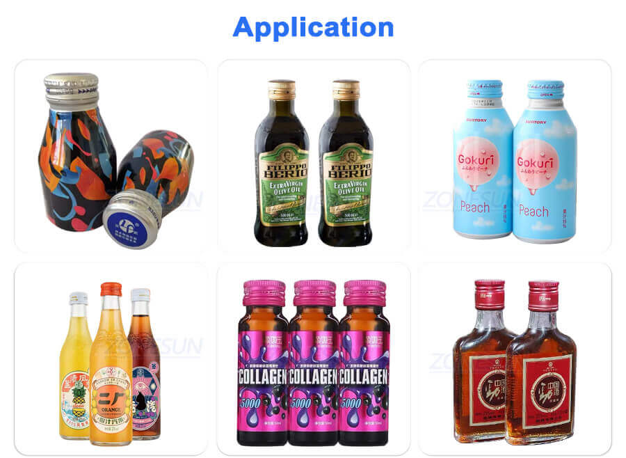 Ropp Tamper Proof Bottles Filling Line-ZONESUN TECHNOLOGY LIMITED Ropp Tamper Proof Bottles Filling Line-ZONESUN TECHNOLOGY LIMITED