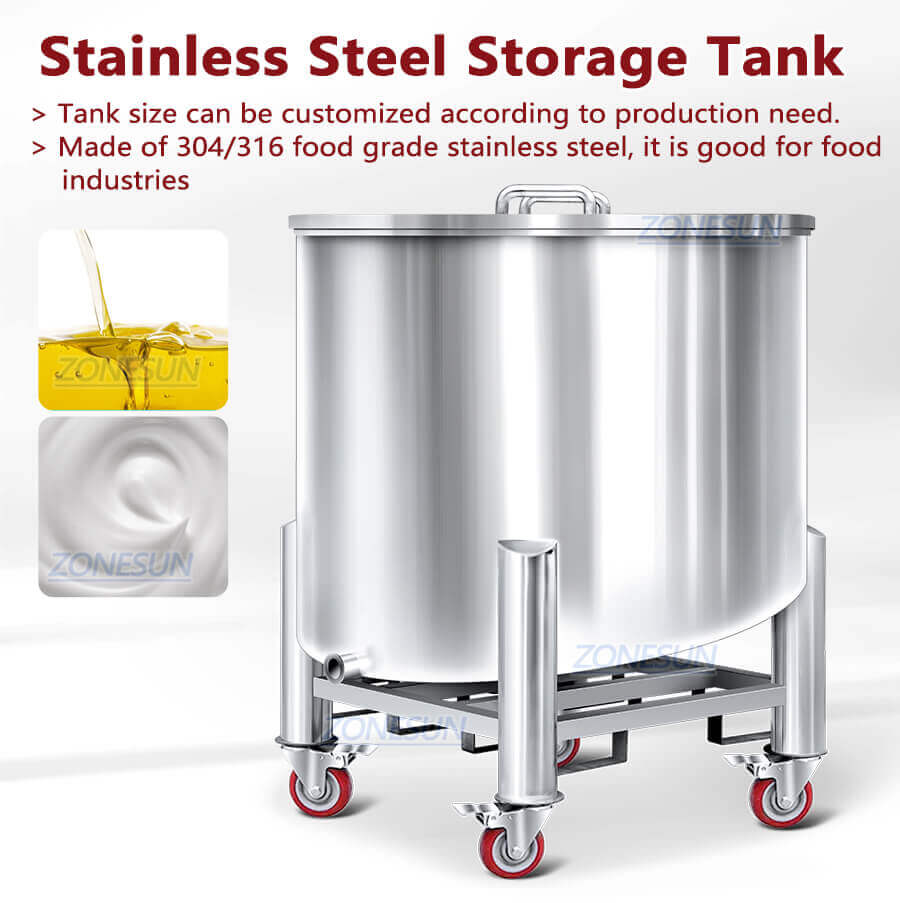 Stainless Steel Storage Tank-ZONESUN TECHNOLOGY LIMITED Stainless Steel Storage Tank-ZONESUN TECHNOLOGY LIMITED
