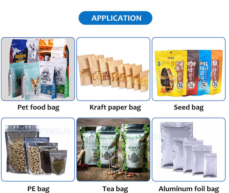 Bags Continuous Band Sealing Machine With Inkjet Printer-ZONESUN TECHNOLOGY LIMITED Bags Continuous Band Sealing Machine With Inkjet Printer-ZONESUN TECHNOLOGY LIMITED