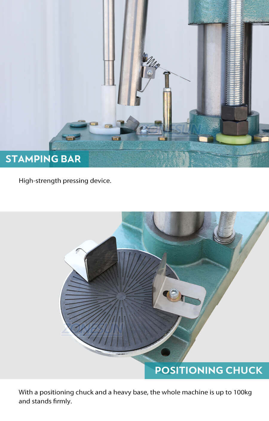 Wine Bottle Cork Stopper Capping Pressing Machine-ZONESUN TECHNOLOGY LIMITED Wine Bottle Cork Stopper Capping Pressing Machine-ZONESUN TECHNOLOGY LIMITED