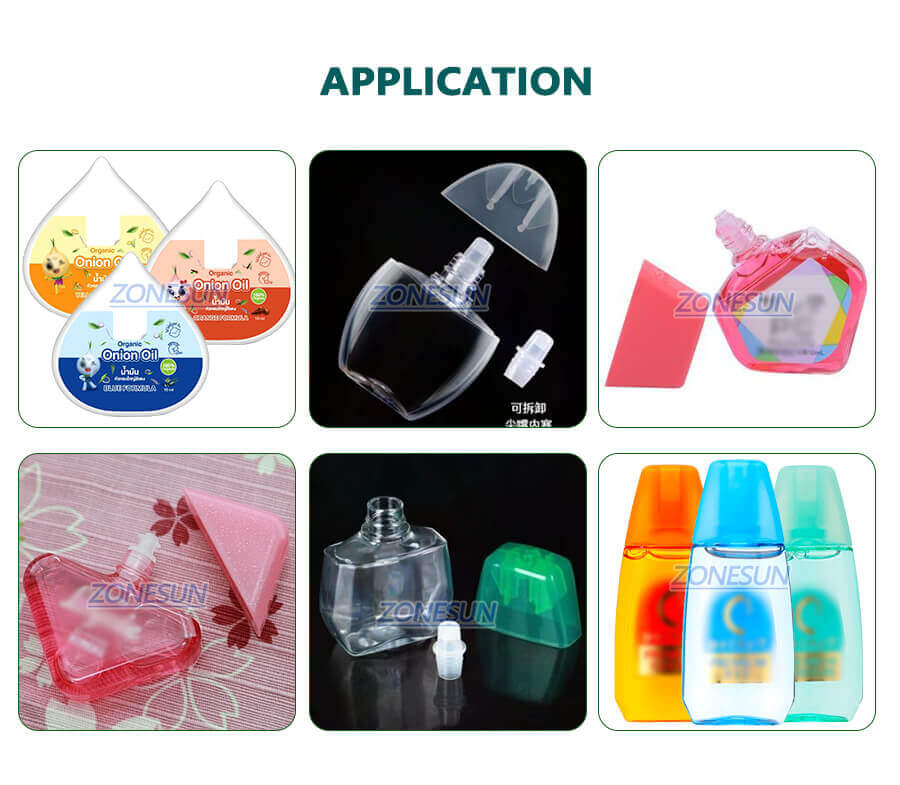 Onion Oil Bottles Rotary Filling Capping Machine-ZONESUN TECHNOLOGY LIMITED Onion Oil Bottles Rotary Filling Capping Machine-ZONESUN TECHNOLOGY LIMITED