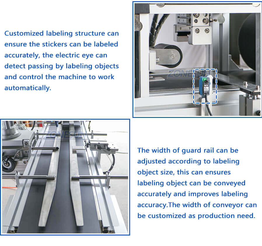 Horizontal Flat Boxes Three Sides Labeling Machine-ZONESUN TECHNOLOGY LIMITED Horizontal Flat Boxes Three Sides Labeling Machine-ZONESUN TECHNOLOGY LIMITED