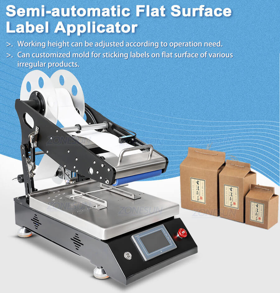 Flat Surface Labeling Machine-ZONESUN TECHNOLOGY LIMITED Flat Surface Labeling Machine-ZONESUN TECHNOLOGY LIMITED