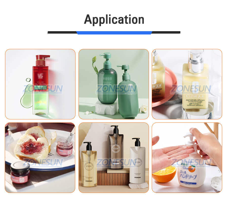 Double Head Cosmetic Paste Filling Machine-ZONESUN TECHNOLOGY LIMITED Double Head Cosmetic Paste Filling Machine-ZONESUN TECHNOLOGY LIMITED