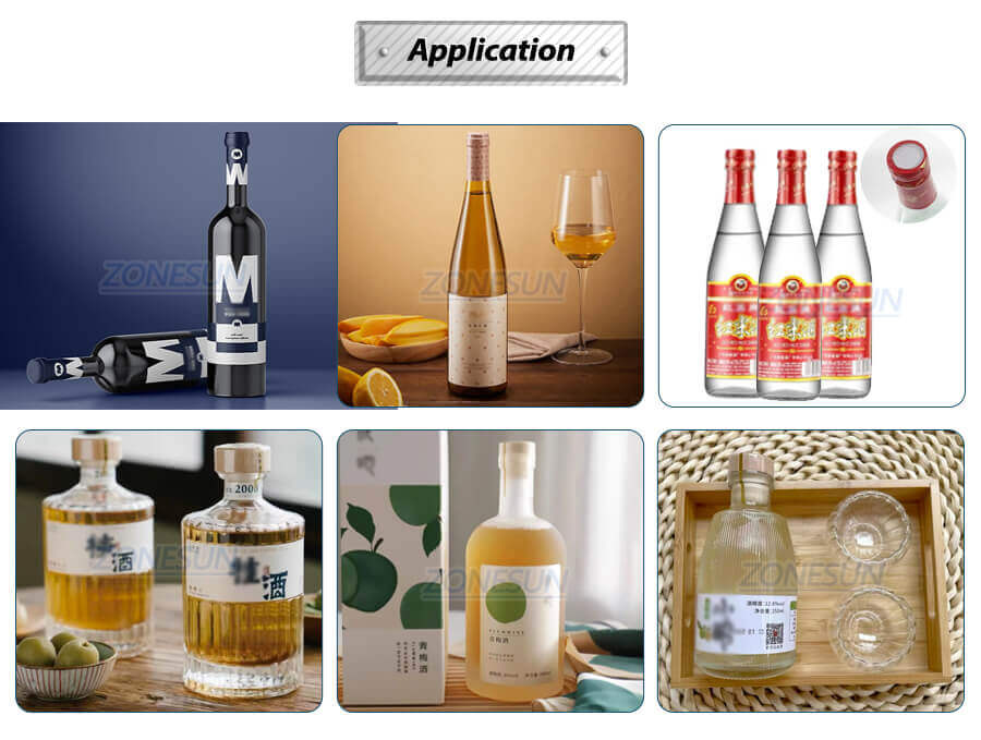 Wine Bottle Filling Line-ZONESUN TECHNOLOGY LIMITED Wine Bottle Filling Line-ZONESUN TECHNOLOGY LIMITED