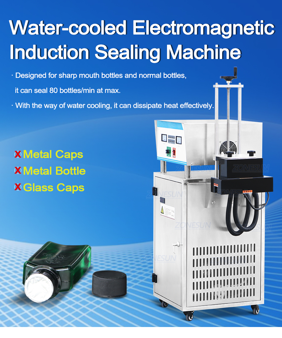 Water-cooled Electromagnetic Induction Heat Sealing Machine-ZONESUN TECHNOLOGY LIMITED Water-cooled Electromagnetic Induction Heat Sealing Machine-ZONESUN TECHNOLOGY LIMITED