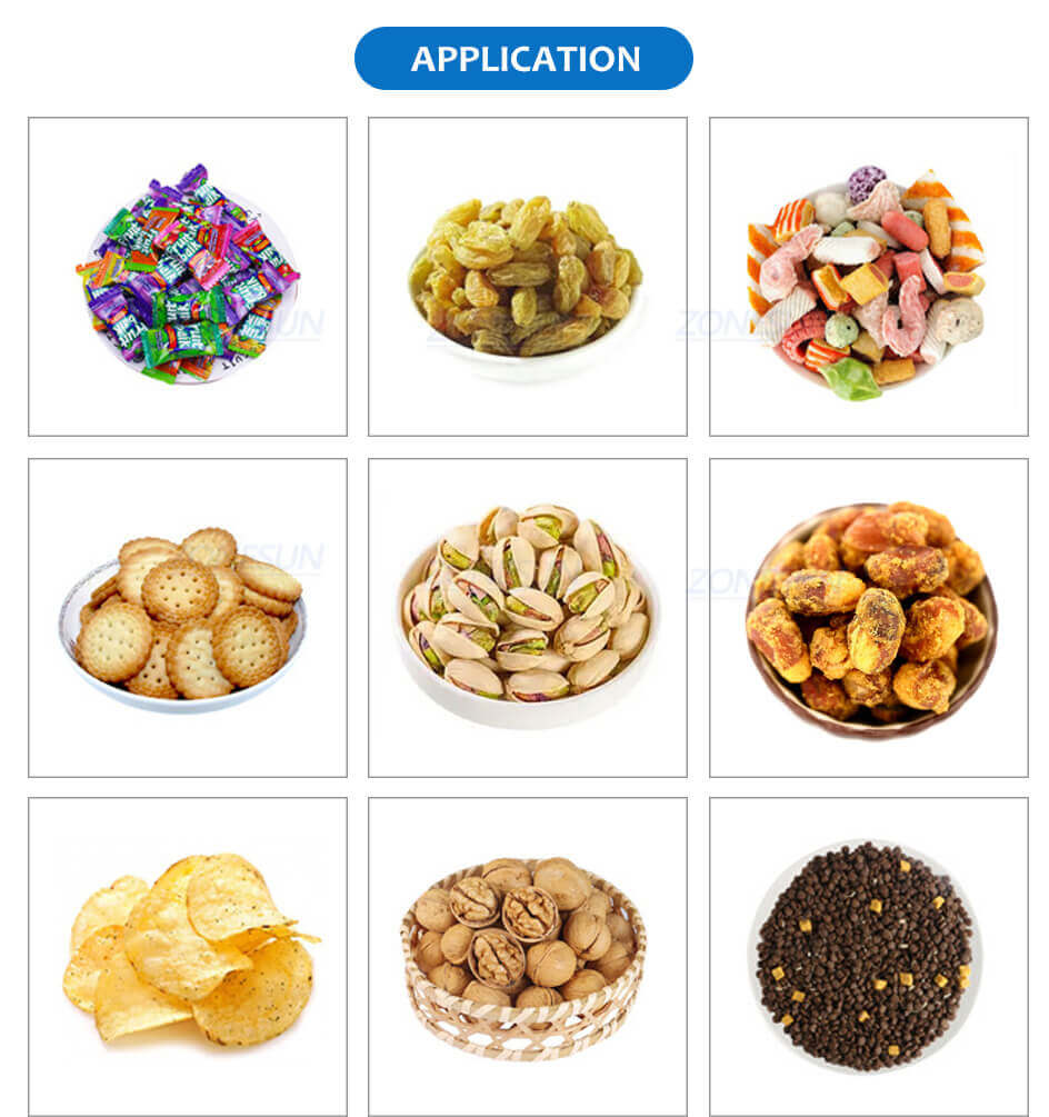 Full Automatic Granule Bag Packaging Machine-ZONESUN TECHNOLOGY LIMITED Full Automatic Granule Bag Packaging Machine-ZONESUN TECHNOLOGY LIMITED