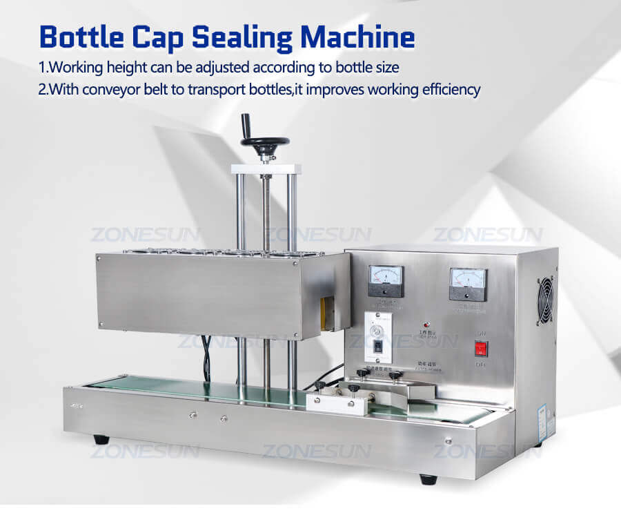 Sharp Mouth Bottle Cap Aluminium Foil Induction Sealing Machine-ZONESUN TECHNOLOGY LIMITED Sharp Mouth Bottle Cap Aluminium Foil Induction Sealing Machine-ZONESUN TECHNOLOGY LIMITED