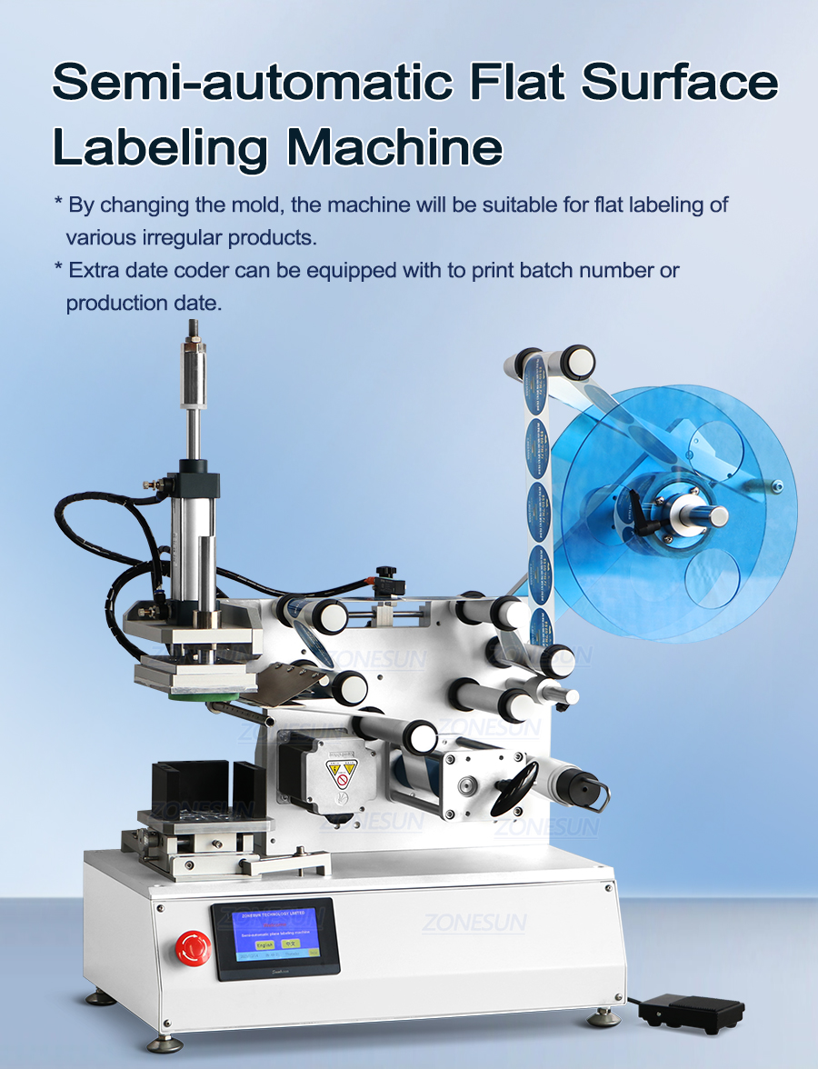 Cosmetic Flat Labeling Machine-ZONESUN TECHNOLOGY LIMITED Cosmetic Flat Labeling Machine-ZONESUN TECHNOLOGY LIMITED