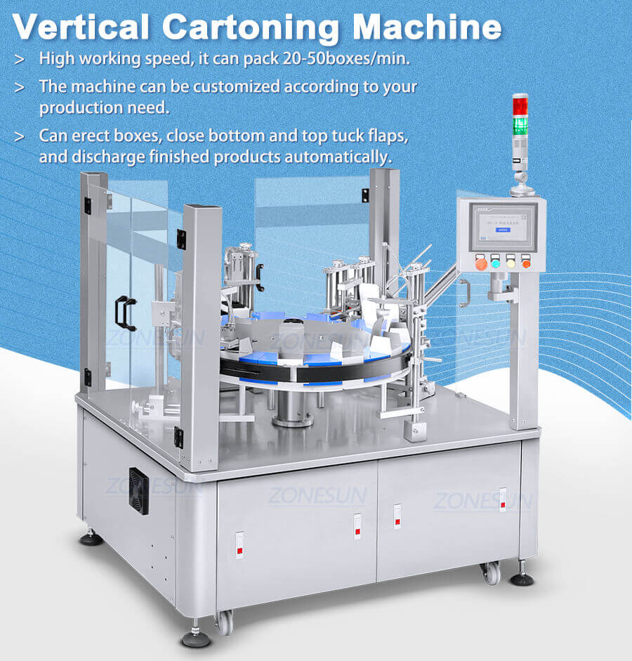 Vertical Cartoning Machine-ZONESUN TECHNOLOGY LIMITED Vertical Cartoning Machine-ZONESUN TECHNOLOGY LIMITED