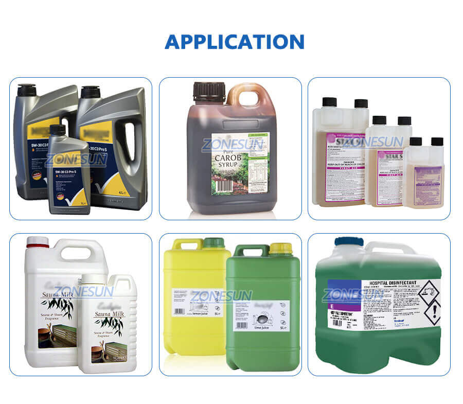 Automatic Jerry Can Cap Screw Capping Machine With Cap Feeder-ZONESUN TECHNOLOGY LIMITED Automatic Jerry Can Cap Screw Capping Machine With Cap Feeder-ZONESUN TECHNOLOGY LIMITED