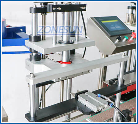 Automatic Jerry Can Cap Screw Capping Machine With Cap Feeder-ZONESUN TECHNOLOGY LIMITED Automatic Jerry Can Cap Screw Capping Machine With Cap Feeder-ZONESUN TECHNOLOGY LIMITED