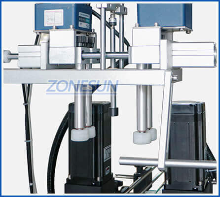 Automatic Jerry Can Cap Screw Capping Machine With Cap Feeder-ZONESUN TECHNOLOGY LIMITED Automatic Jerry Can Cap Screw Capping Machine With Cap Feeder-ZONESUN TECHNOLOGY LIMITED