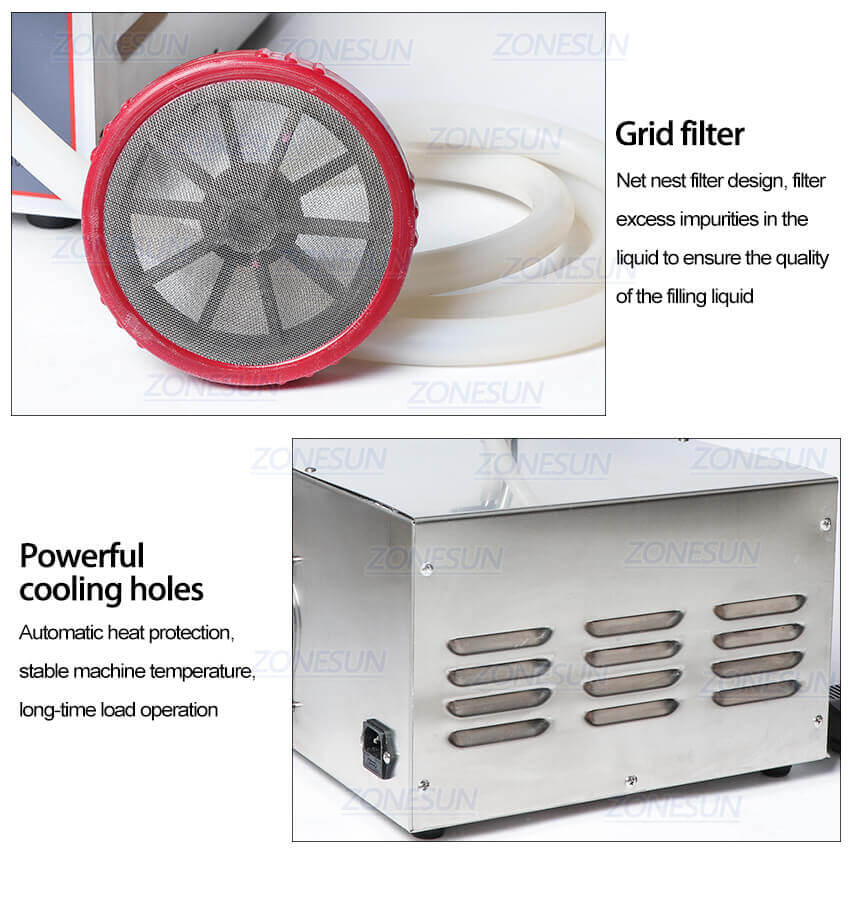 Semi Automatic Large Flow Filling Machine-ZONESUN TECHNOLOGY LIMITED Semi Automatic Large Flow Filling Machine-ZONESUN TECHNOLOGY LIMITED