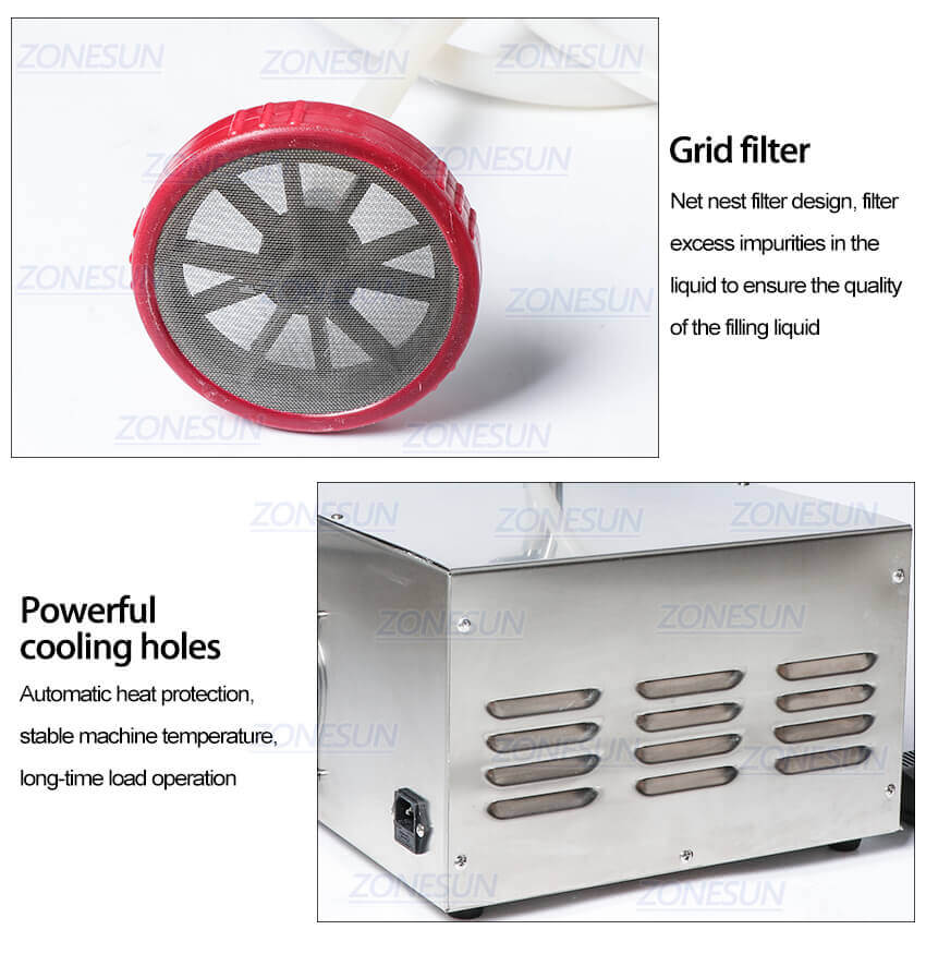 Semi Automatic Large Flow Filling Machine-ZONESUN TECHNOLOGY LIMITED Semi Automatic Large Flow Filling Machine-ZONESUN TECHNOLOGY LIMITED
