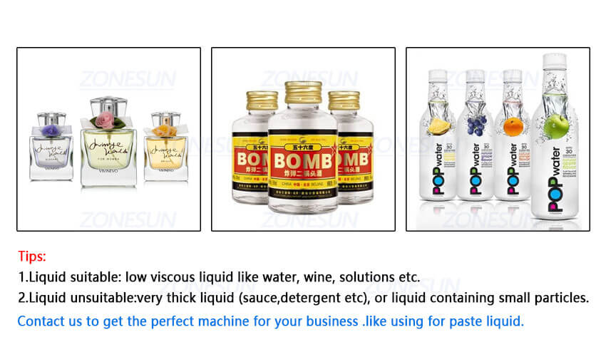 Semi Automatic Cosmetic Liquid Filling Machine-ZONESUN TECHNOLOGY LIMITED Semi Automatic Cosmetic Liquid Filling Machine-ZONESUN TECHNOLOGY LIMITED