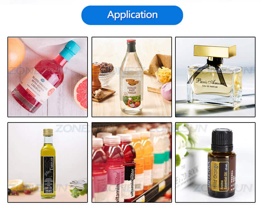 Semi Automatic 8Heads Liquid Filling Machine-ZONESUN TECHNOLOGY LIMITED Semi Automatic 8Heads Liquid Filling Machine-ZONESUN TECHNOLOGY LIMITED