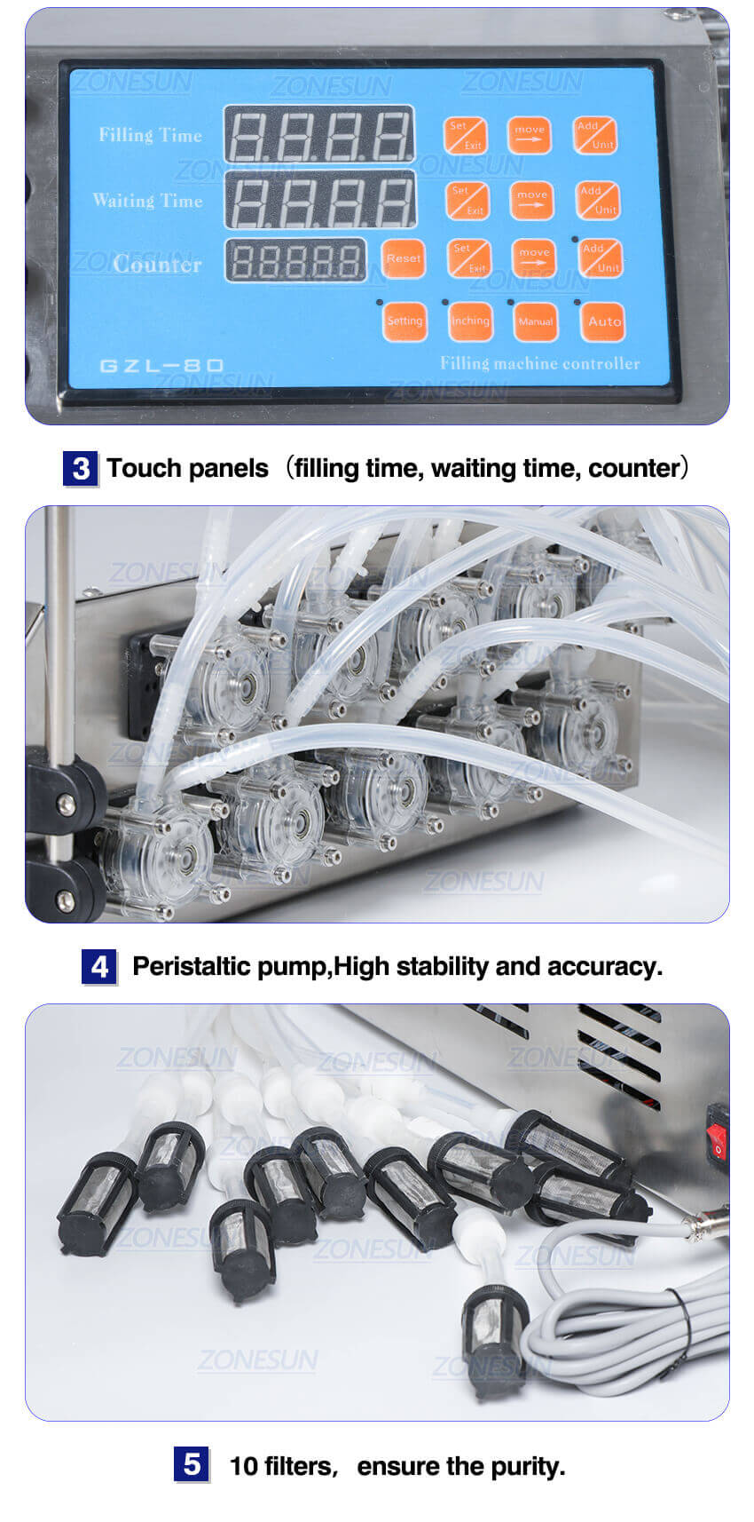 Small Cosmetic Vial Filling Machine-ZONESUN TECHNOLOGY LIMITED Small Cosmetic Vial Filling Machine-ZONESUN TECHNOLOGY LIMITED