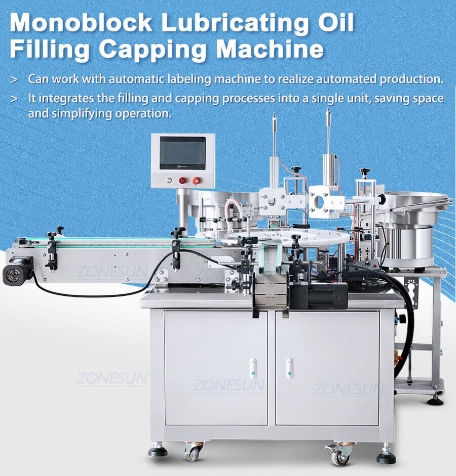 Lubricating Oil Squeeze Bottle Filling Capping Machine-ZONESUN TECHNOLOGY LIMITED Lubricating Oil Squeeze Bottle Filling Capping Machine-ZONESUN TECHNOLOGY LIMITED