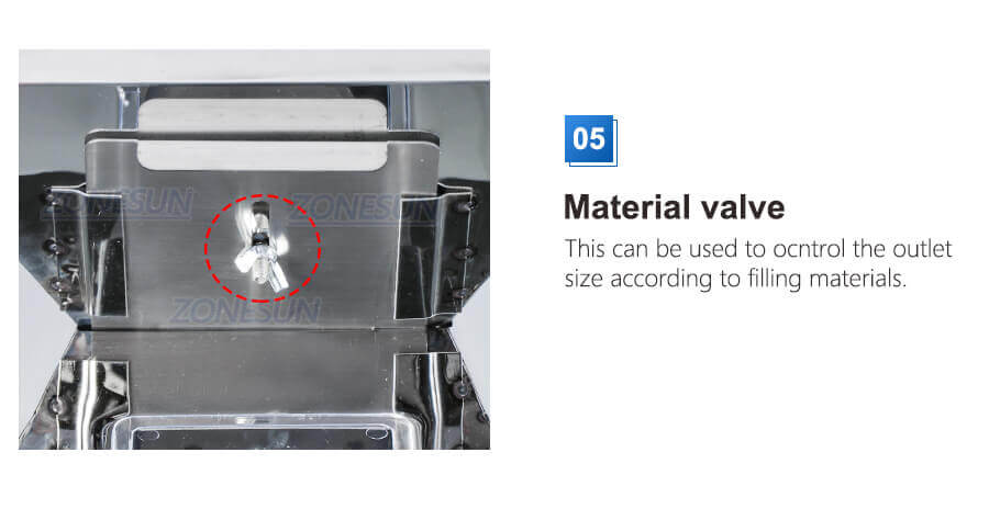 Semi Automatic Granular Weighing Filling Machine-ZONESUN TECHNOLOGY LIMITED Semi Automatic Granular Weighing Filling Machine-ZONESUN TECHNOLOGY LIMITED