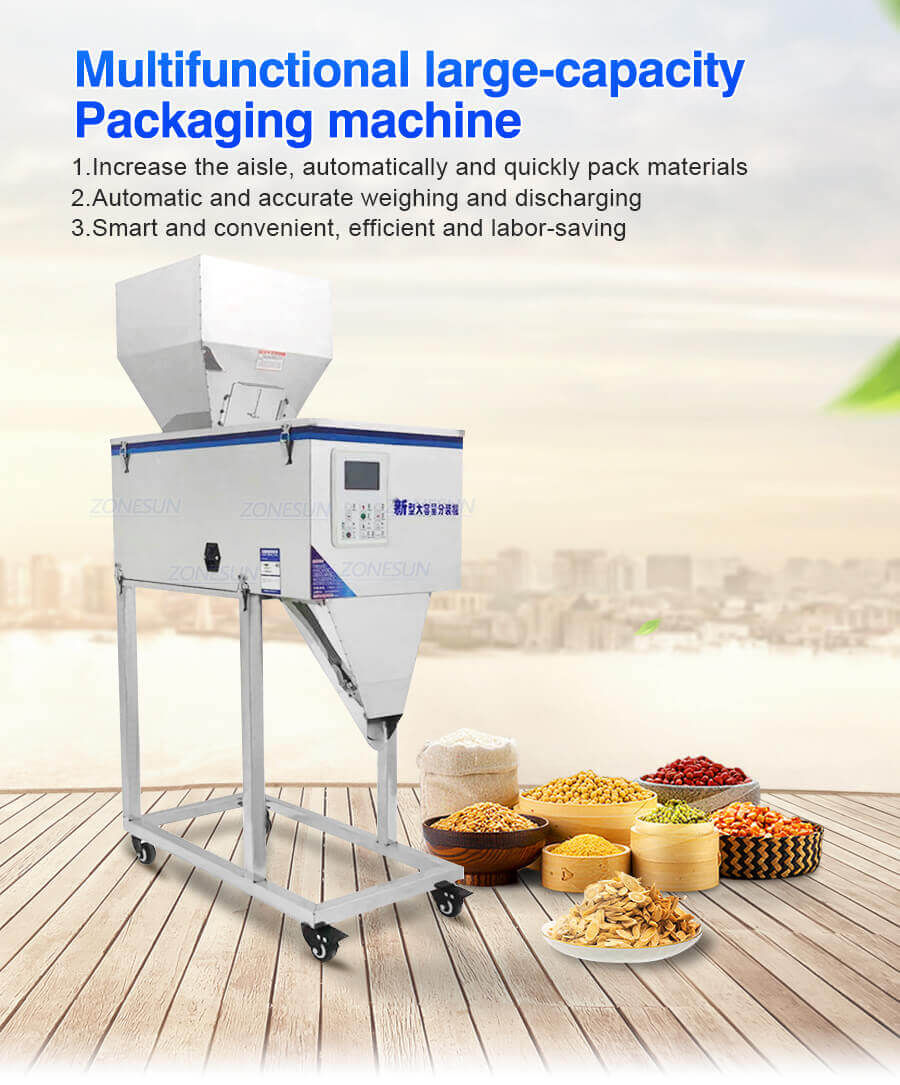 Semi Automatic Granular Weighing Filling Machine-ZONESUN TECHNOLOGY LIMITED Semi Automatic Granular Weighing Filling Machine-ZONESUN TECHNOLOGY LIMITED