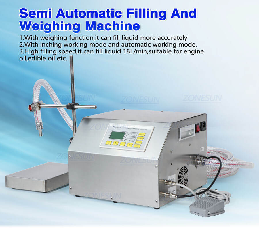 Gear Pump Weighing Filling Machine-ZONESUN TECHNOLOGY LIMITED Gear Pump Weighing Filling Machine-ZONESUN TECHNOLOGY LIMITED