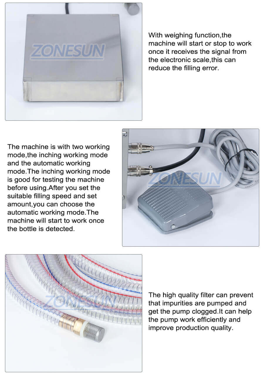 Gear Pump Weighing Filling Machine-ZONESUN TECHNOLOGY LIMITED Gear Pump Weighing Filling Machine-ZONESUN TECHNOLOGY LIMITED