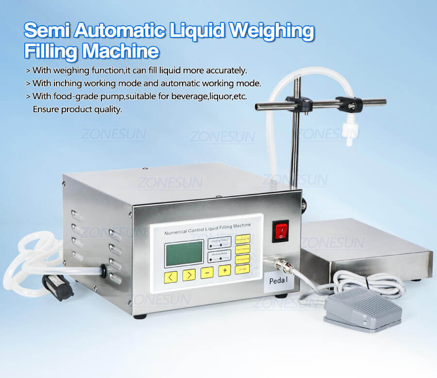 Diaphragm Pump Weighing Fillinng Machine-ZONESUN TECHNOLOGY LIMITED Diaphragm Pump Weighing Fillinng Machine-ZONESUN TECHNOLOGY LIMITED