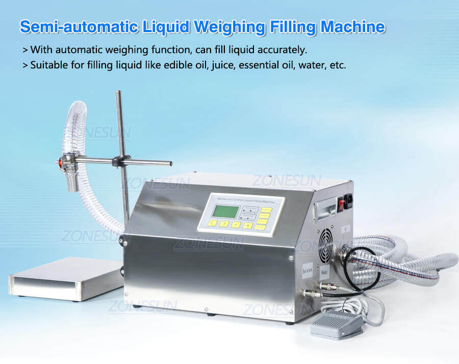 Diaphragm Pump Weighing Fillinng Machine-ZONESUN TECHNOLOGY LIMITED Diaphragm Pump Weighing Fillinng Machine-ZONESUN TECHNOLOGY LIMITED