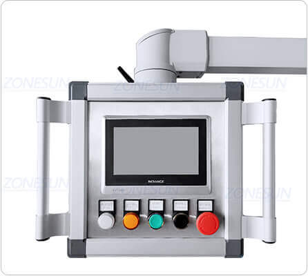 Automatic Plastic Bottle Handle Pressing Machine-ZONESUN TECHNOLOGY LIMITED Automatic Plastic Bottle Handle Pressing Machine-ZONESUN TECHNOLOGY LIMITED