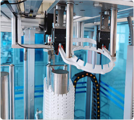 Automatic Plastic Bottle Handle Pressing Machine-ZONESUN TECHNOLOGY LIMITED Automatic Plastic Bottle Handle Pressing Machine-ZONESUN TECHNOLOGY LIMITED