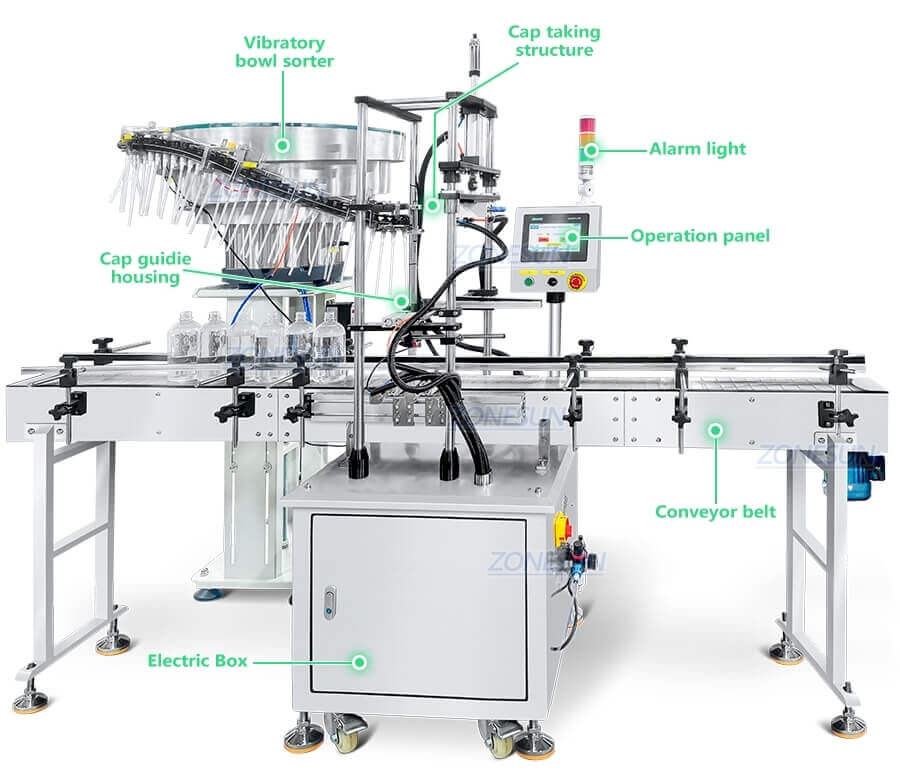 Trigger Pump Spray Caps Feeding Machine-ZONESUN TECHNOLOGY LIMITED Trigger Pump Spray Caps Feeding Machine-ZONESUN TECHNOLOGY LIMITED