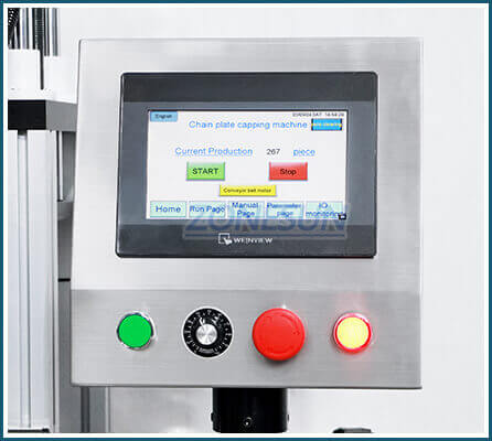 Full Automatic Caps Feeding Capping Machine-ZONESUN TECHNOLOGY LIMITED Full Automatic Caps Feeding Capping Machine-ZONESUN TECHNOLOGY LIMITED