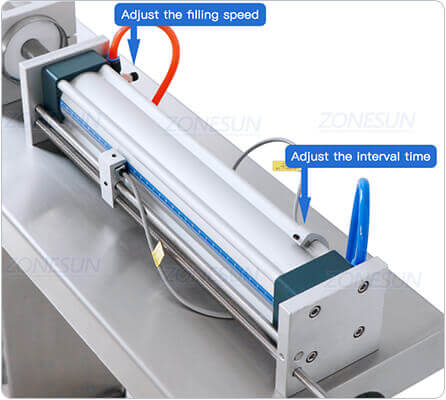 Semi Automatic Liquid Filling Machine With Diving Nozzle-ZONESUN TECHNOLOGY LIMITED Semi Automatic Liquid Filling Machine With Diving Nozzle-ZONESUN TECHNOLOGY LIMITED