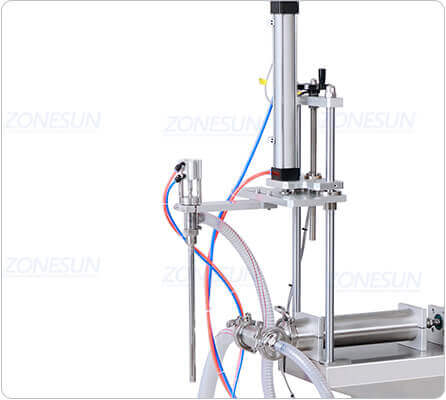 Semi Automatic Liquid Filling Machine With Diving Nozzle-ZONESUN TECHNOLOGY LIMITED Semi Automatic Liquid Filling Machine With Diving Nozzle-ZONESUN TECHNOLOGY LIMITED