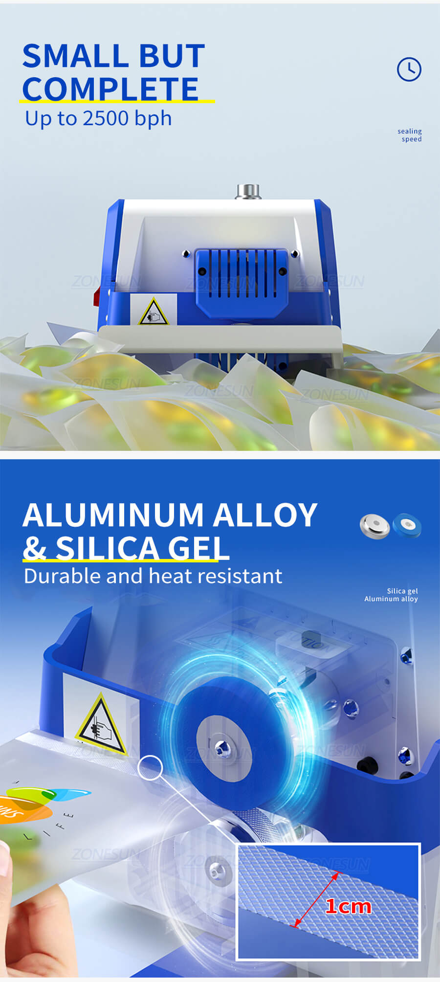 Bag Roller Sealing Machine-ZONESUN TECHNOLOGY LIMITED Bag Roller Sealing Machine-ZONESUN TECHNOLOGY LIMITED
