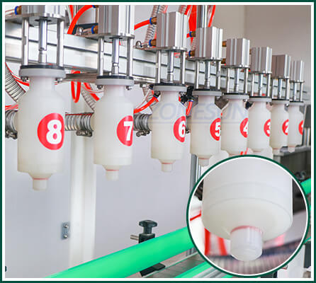 10 Heads Corrosive Liquid Filling Machine-ZONESUN TECHNOLOGY LIMITED 10 Heads Corrosive Liquid Filling Machine-ZONESUN TECHNOLOGY LIMITED