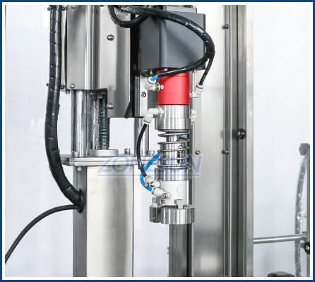 Jerry Can Bottle Capping Machine With Cap Elevator-ZONESUN TECHNOLOGY LIMITED Jerry Can Bottle Capping Machine With Cap Elevator-ZONESUN TECHNOLOGY LIMITED