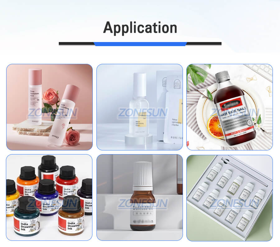 Cosmetics Liquid Filling Capping Machine With Bottle Unscrambler-ZONESUN TECHNOLOGY LIMITED Cosmetics Liquid Filling Capping Machine With Bottle Unscrambler-ZONESUN TECHNOLOGY LIMITED