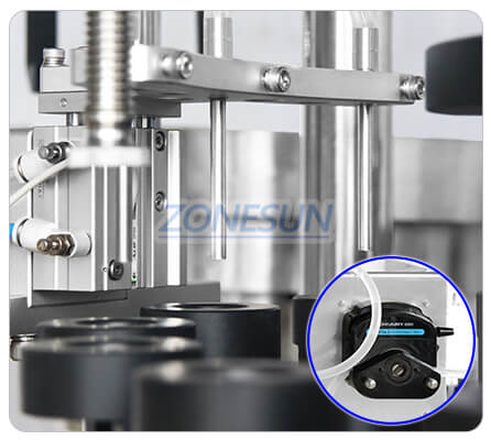 Cosmetics Liquid Filling Capping Machine With Bottle Unscrambler-ZONESUN TECHNOLOGY LIMITED Cosmetics Liquid Filling Capping Machine With Bottle Unscrambler-ZONESUN TECHNOLOGY LIMITED