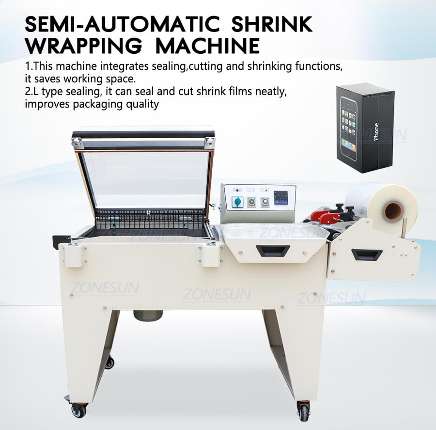 Semi Automatic Shrink Wrapping Machine-ZONESUN TECHNOLOGY LIMITED Semi Automatic Shrink Wrapping Machine-ZONESUN TECHNOLOGY LIMITED