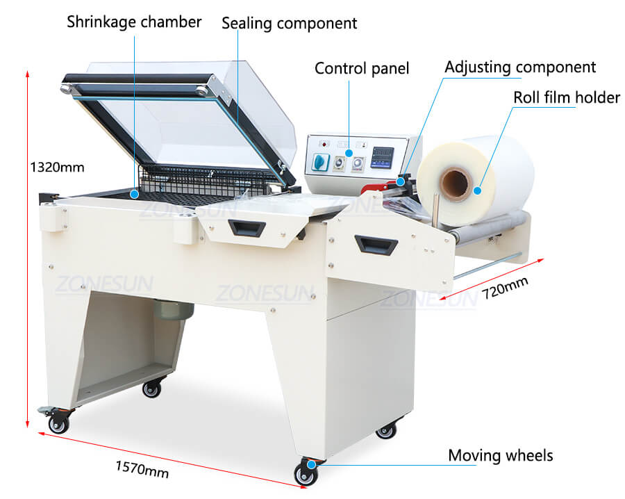 Semi Automatic Shrink Wrapping Machine-ZONESUN TECHNOLOGY LIMITED Semi Automatic Shrink Wrapping Machine-ZONESUN TECHNOLOGY LIMITED