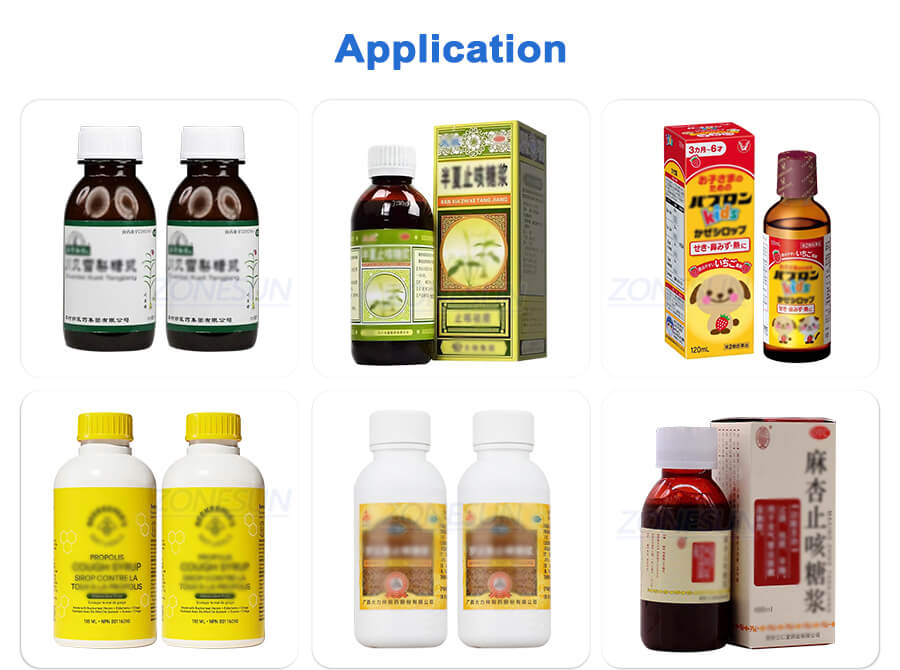 Syrup Bottle Filling Line-ZONESUN TECHNOLOGY LIMITED Syrup Bottle Filling Line-ZONESUN TECHNOLOGY LIMITED