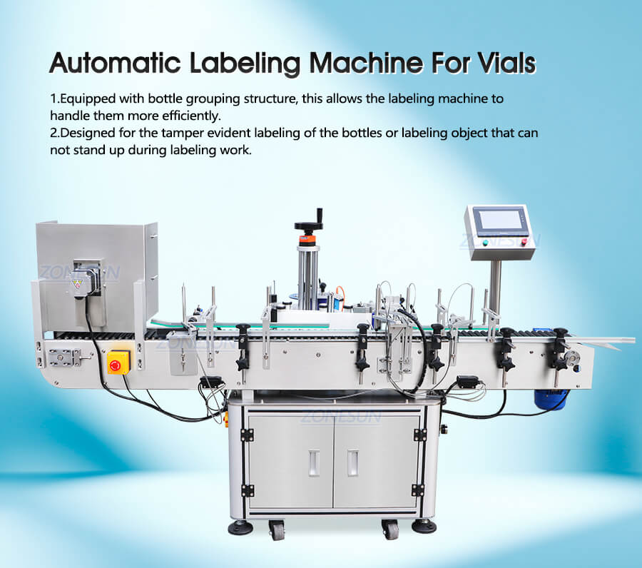 Horizontal Vial Corner Labeling Machine-ZONESUN TECHNOLOGY LIMITED Horizontal Vial Corner Labeling Machine-ZONESUN TECHNOLOGY LIMITED