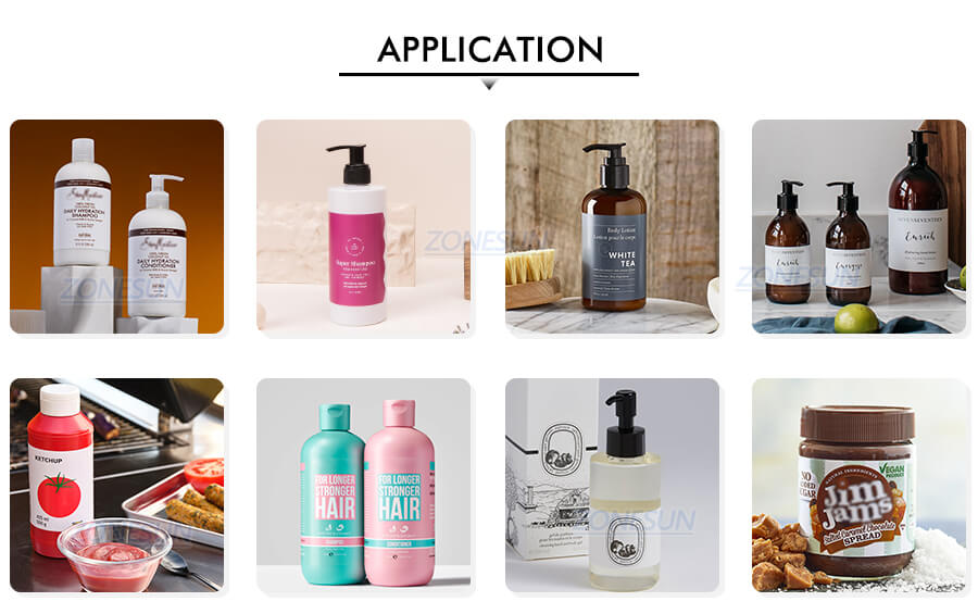 Automatic 4 Heads Paste Filling Production Line-ZONESUN TECHNOLOGY LIMITED