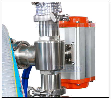 Automatic 4 Heads Paste Filling Production Line-ZONESUN TECHNOLOGY LIMITED